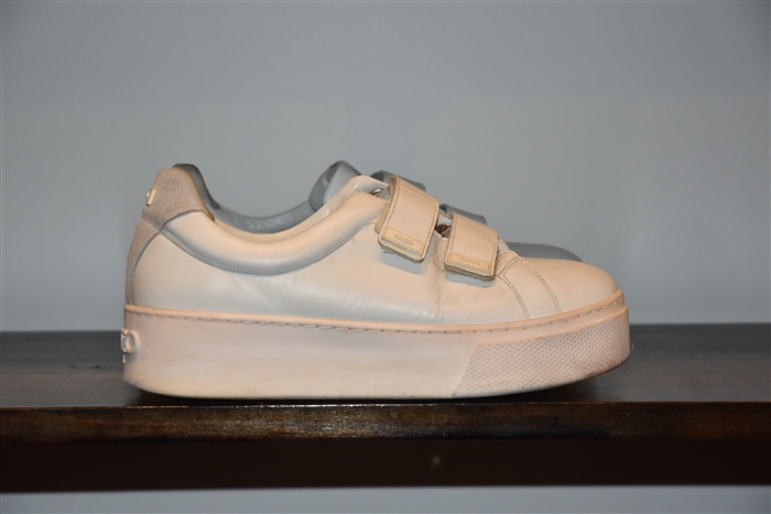 White Leather Kenzo Sneaker, size 7.5