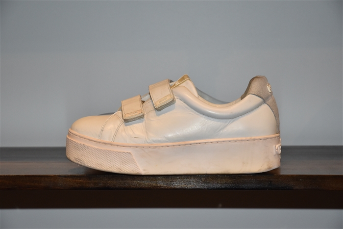 White Leather Kenzo Sneaker, size 7.5