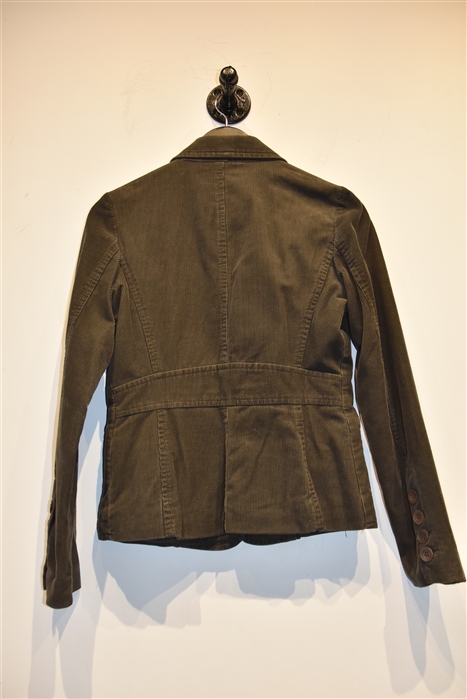 Mossy Brown Vince Jacket, size 6