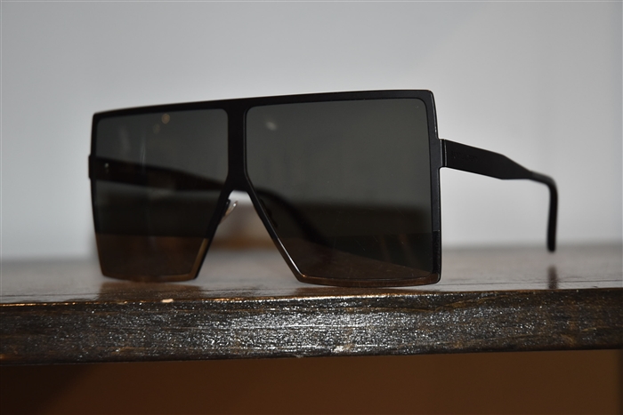 Matte Black Saint Laurent Sunglasses, size O/S