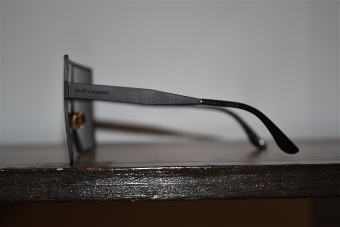 Matte Black Saint Laurent Sunglasses, size O/S