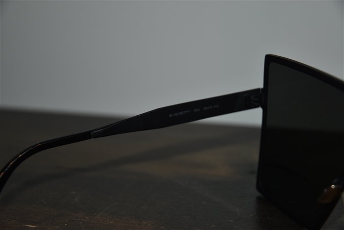 Matte Black Saint Laurent Sunglasses, size O/S