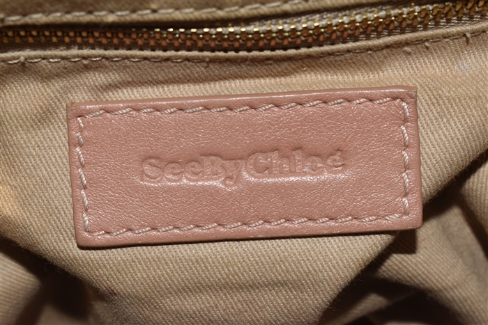 Blush See by Chloe Bucket Bag, size S