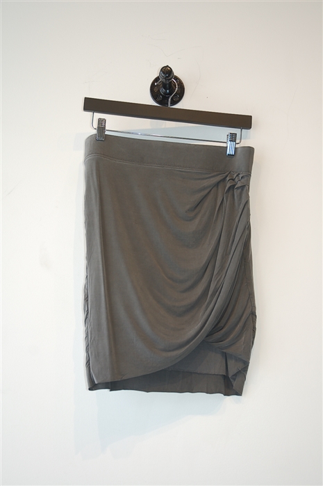 Dark Taupe Helmut Lang Pencil Skirt, size M