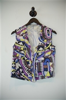 Geometric Emilio Pucci Vest, size 6