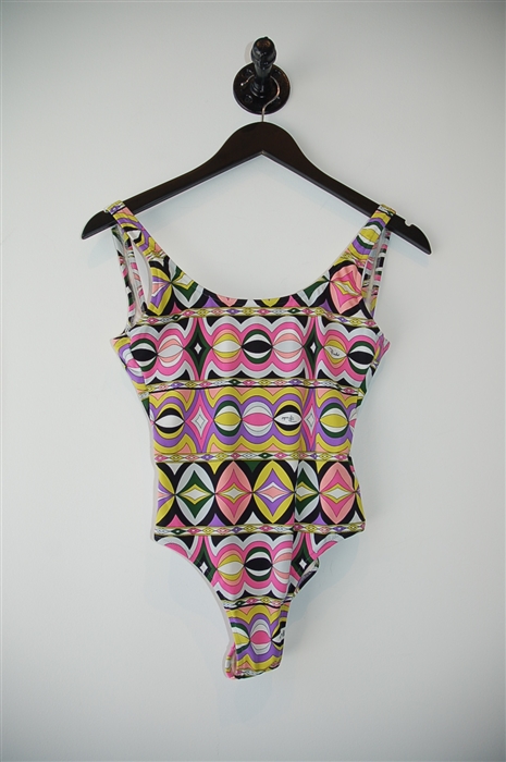 Geometric Emilio Pucci Bathing Suit, size 4