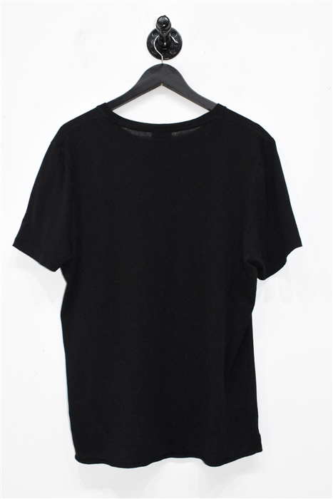 Black Saint Laurent T-Shirt, size S