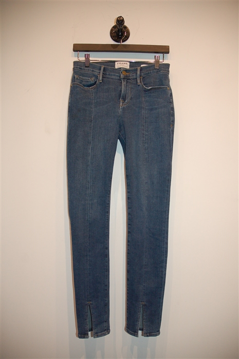 Denim Blue Frame Skinny Jean, size 28