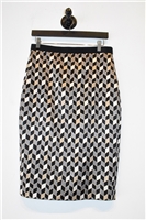 Geometric Marc Cain Pencil Skirt, size M