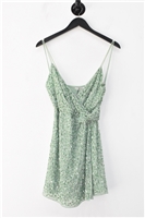 Light Sage Alice + Olivia Mini Dress, size 2