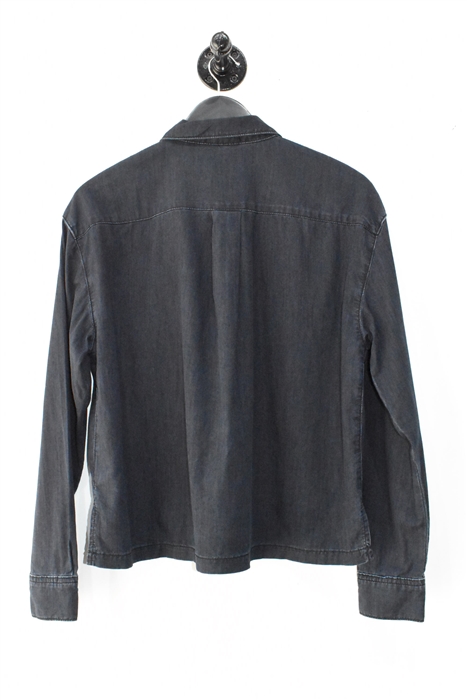 Dark Denim James Perse Denim Shirt, size M