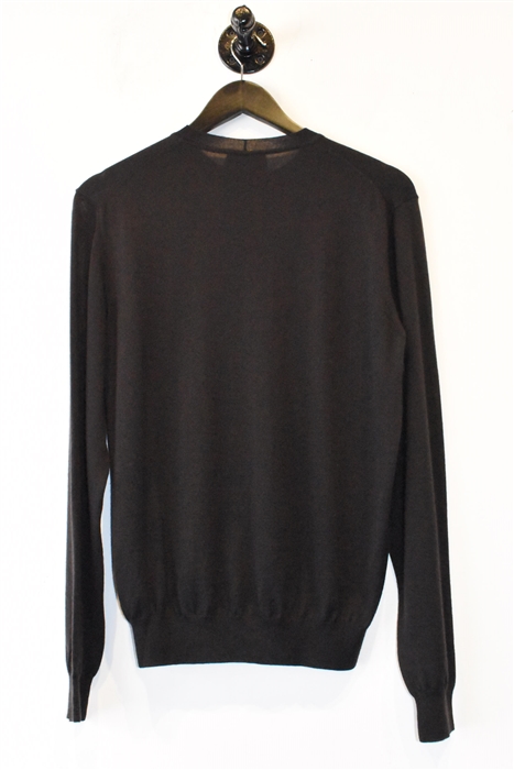 Espresso Giorgio Armani Cashmere Sweater, size M