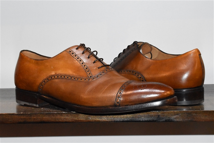 Burnished Brown Ralph Lauren - Purple Label Oxford, size 12
