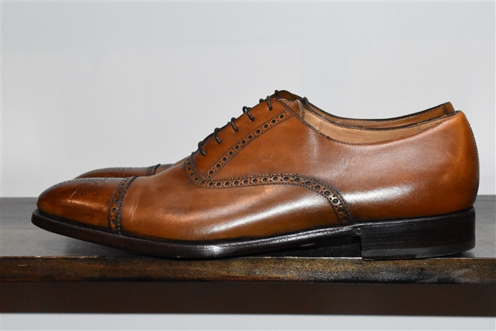 Burnished Brown Ralph Lauren - Purple Label Oxford, size 12