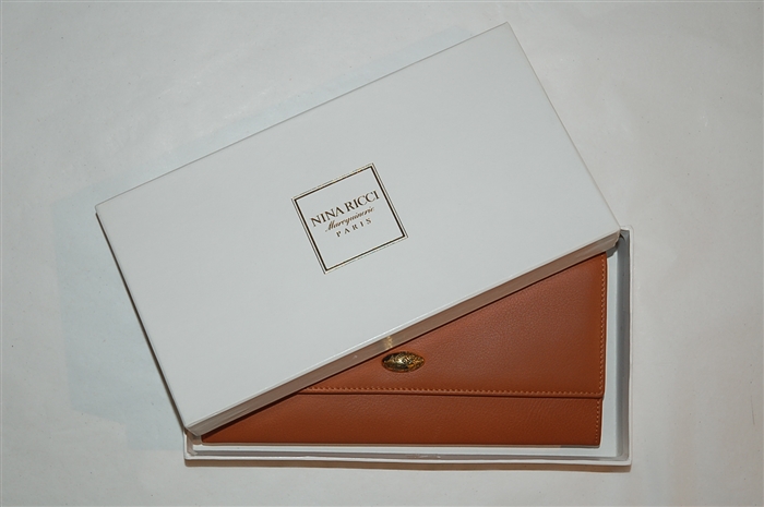 Cognac Nina Ricci Wallet, size L