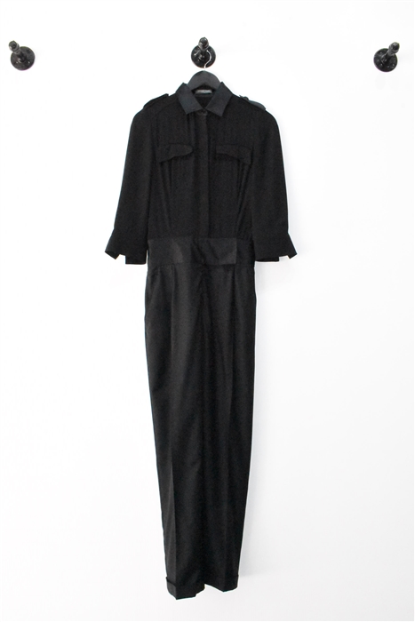 Basic Black Alexander McQueen Jumpsuit, size 4