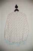 White Paul Smith - PS Button Shirt, size M