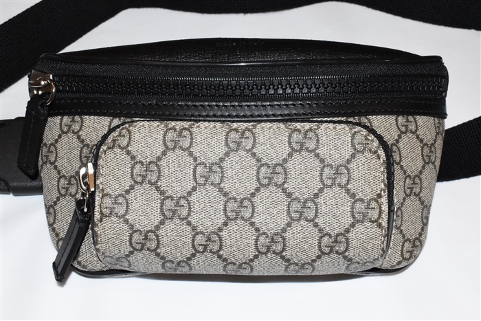 Monogram Gucci Belt Bag, size S
