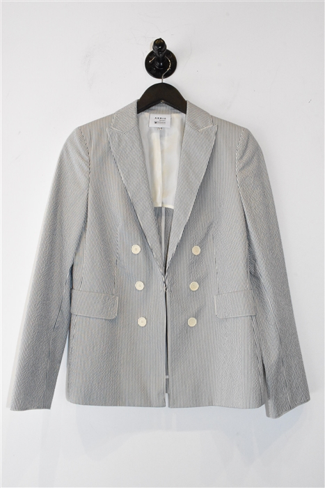 Blue Stripe Akris - Punto Blazer, size 10