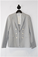 Blue Stripe Akris - Punto Blazer, size 10