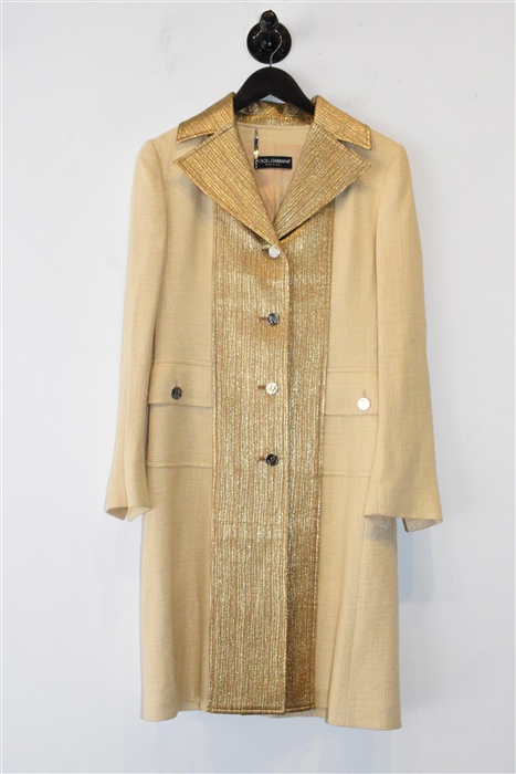 Raffia Dolce & Gabbana Coat, size 4