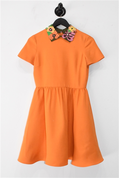 Tangerine Valentino A-Line Dress, size 2