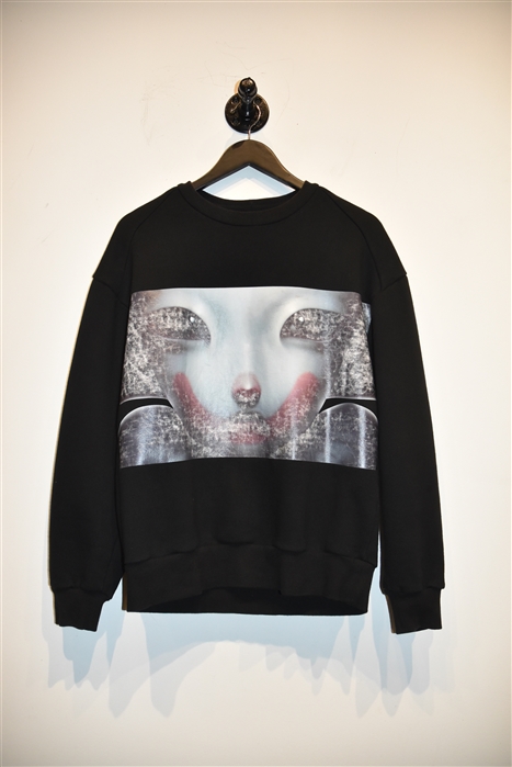 Black Juun J Sweatshirt, size XS