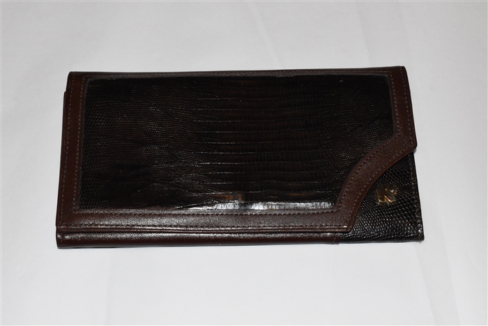 Brown & Black Nina Ricci - Vintage Long Wallet, size O/S