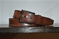 Burnished Brown Prada Belt, size L