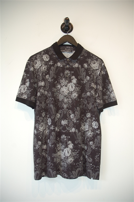 Floral Dolce & Gabbana Polo, size L