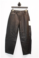 Espresso Citizens of Humanity Leather Trousers, size S