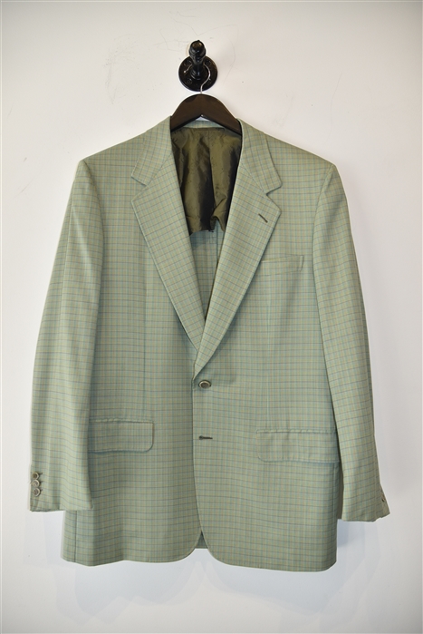 Green Check Brioni Blazer, size 40