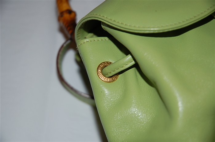 Lime Gucci Backpack, size S
