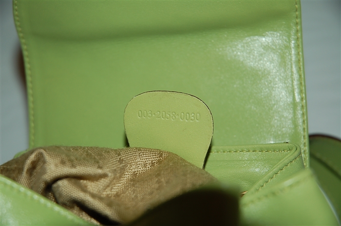 Lime Gucci Backpack, size S