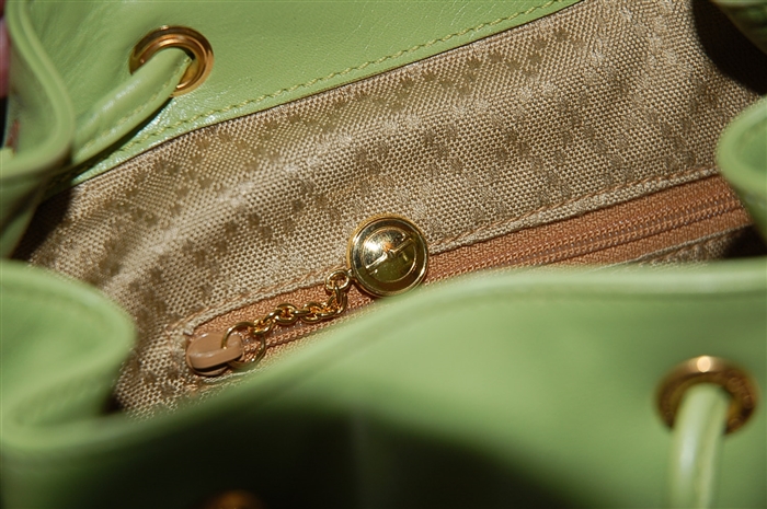 Lime Gucci Backpack, size S