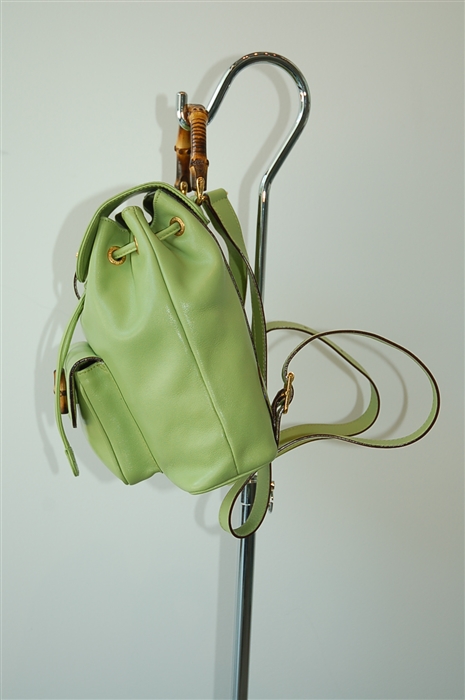 Lime Gucci Backpack, size S