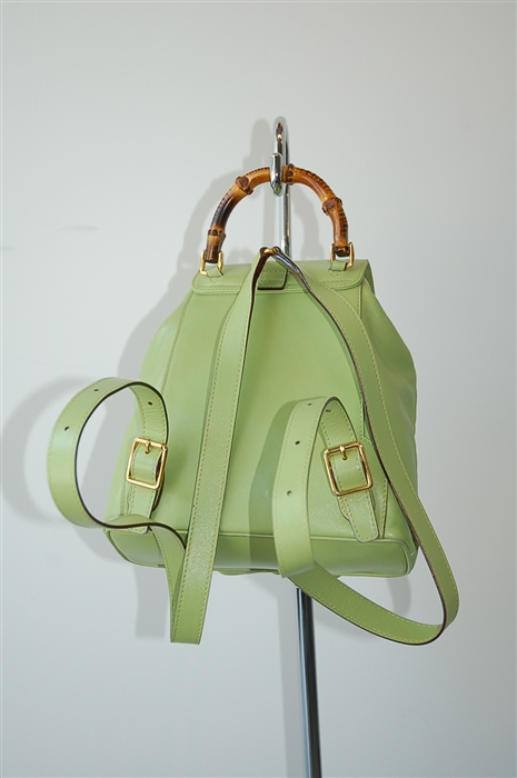 Lime Gucci Backpack, size S