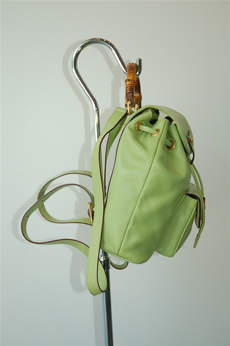 Lime Gucci Backpack, size S