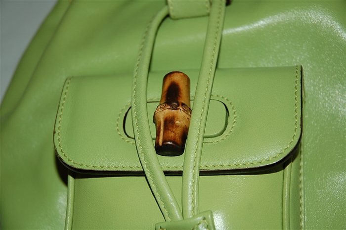 Lime Gucci Backpack, size S