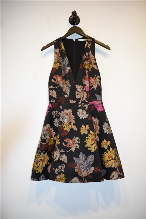 Item 122396: Alice + Olivia, A-Line Dress, Floral, 6 | Garb Consignment  Toronto