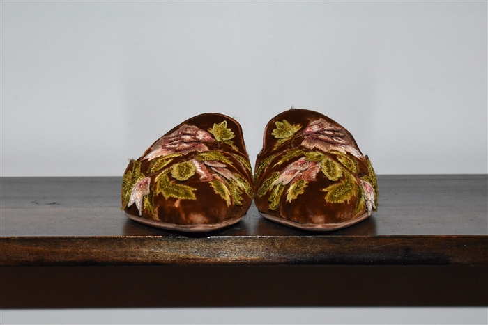 Floral Alberta Ferretti Mules, size 9