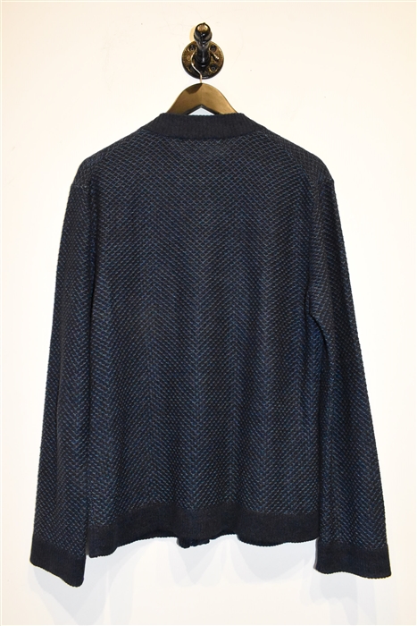 Navy Maurizio Baldassari Cardigan, size M