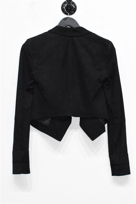 Black Suede Alice + Olivia Jacket, size XS