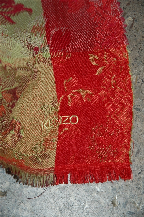 Floral Kenzo Scarf, size O/S