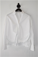 Bright White Luisa Cerano Shirt, size 10