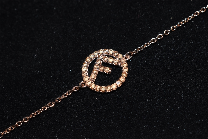 Rose Gold Fendi Bracelet, size O/S