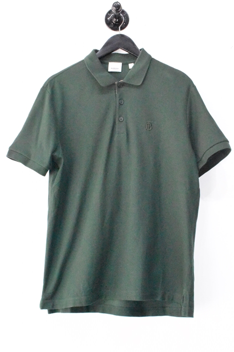 Evergreen Burberry Polo, size L