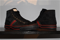 Monogram Gucci High-Top Sneakers, size 10