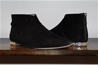 Black Suede Miu Miu Ankle Boots, size 8