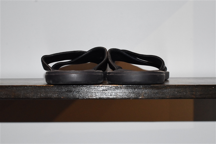 Navy Gucci Slides, size 10